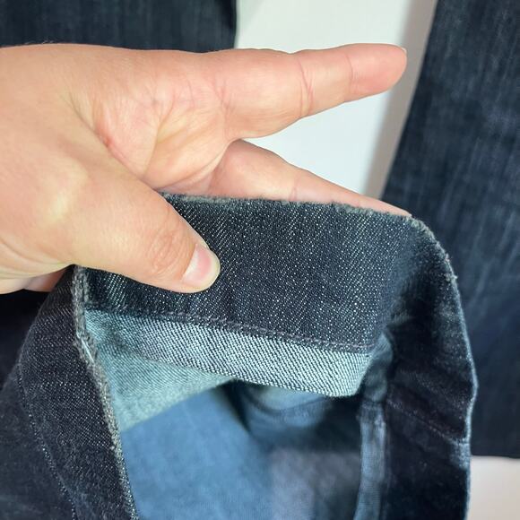 Y2K Citizens of Humanity Dark Wash Liberty mid Rise Bell Bottom Jeans USA Sz 28 - Picture 12 of 12